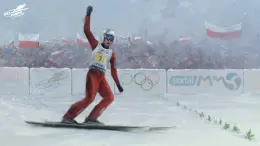 skoki narciarskie gra ski jump